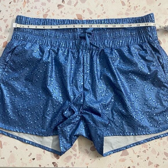 Zyia active Blued Steel Bubbles Hi-rise Bomber Shorts XXL new - Picture 9 of 16